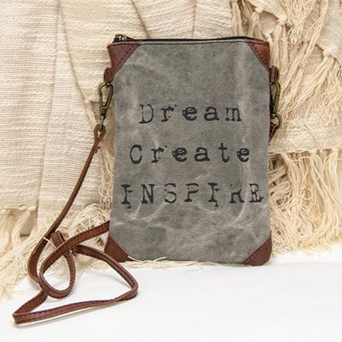 Gifts Dream, Create, Inspire Crossbody Purse
