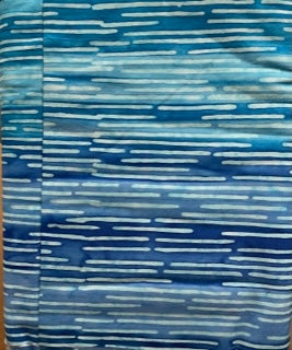 Fabric Anthology Batik Rain Blue -- Karen Montgomery Exclusive!