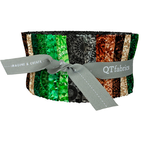 Fabric QT Jewelscape Warm - 2.5 inch Strips