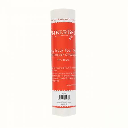Notions Kimberbell Stabilizer Sticky Back Tear Away, 12inx10yd -  KDST106
