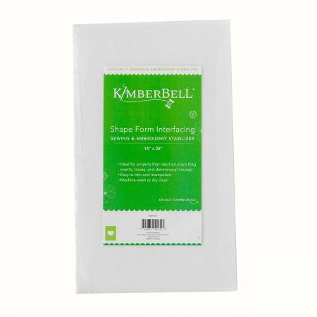 Notions Kimberbell Shape Form Interfacing 14in x 28in
