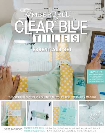 Notions Kimberbell Clear Blue Tiles Essentials Set -  KDTL105