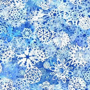 Fabric Maywood Paper Flurries 108in Wide Big Blizzard QBD10200M-N
