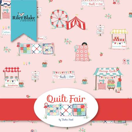 Fabric Riley Blake Quilt Fair 2.5in Strips, 40pcs