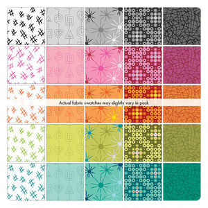 Fabric Benartex Fat Quarter Bundle Stitchy, 25pcs