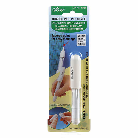 Notions Clover Chaco Liner Pen White